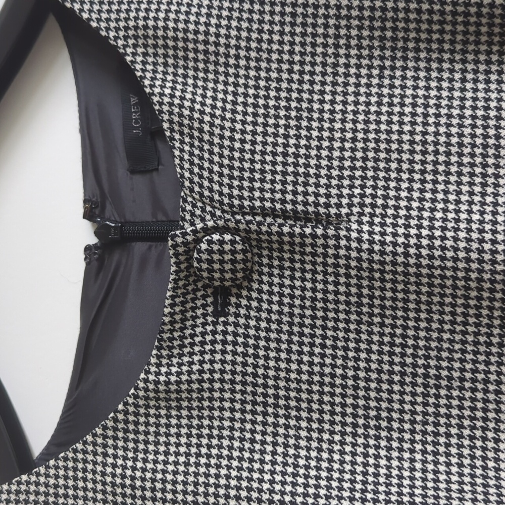 J Crew wool blend sleeveless lined sheath dress